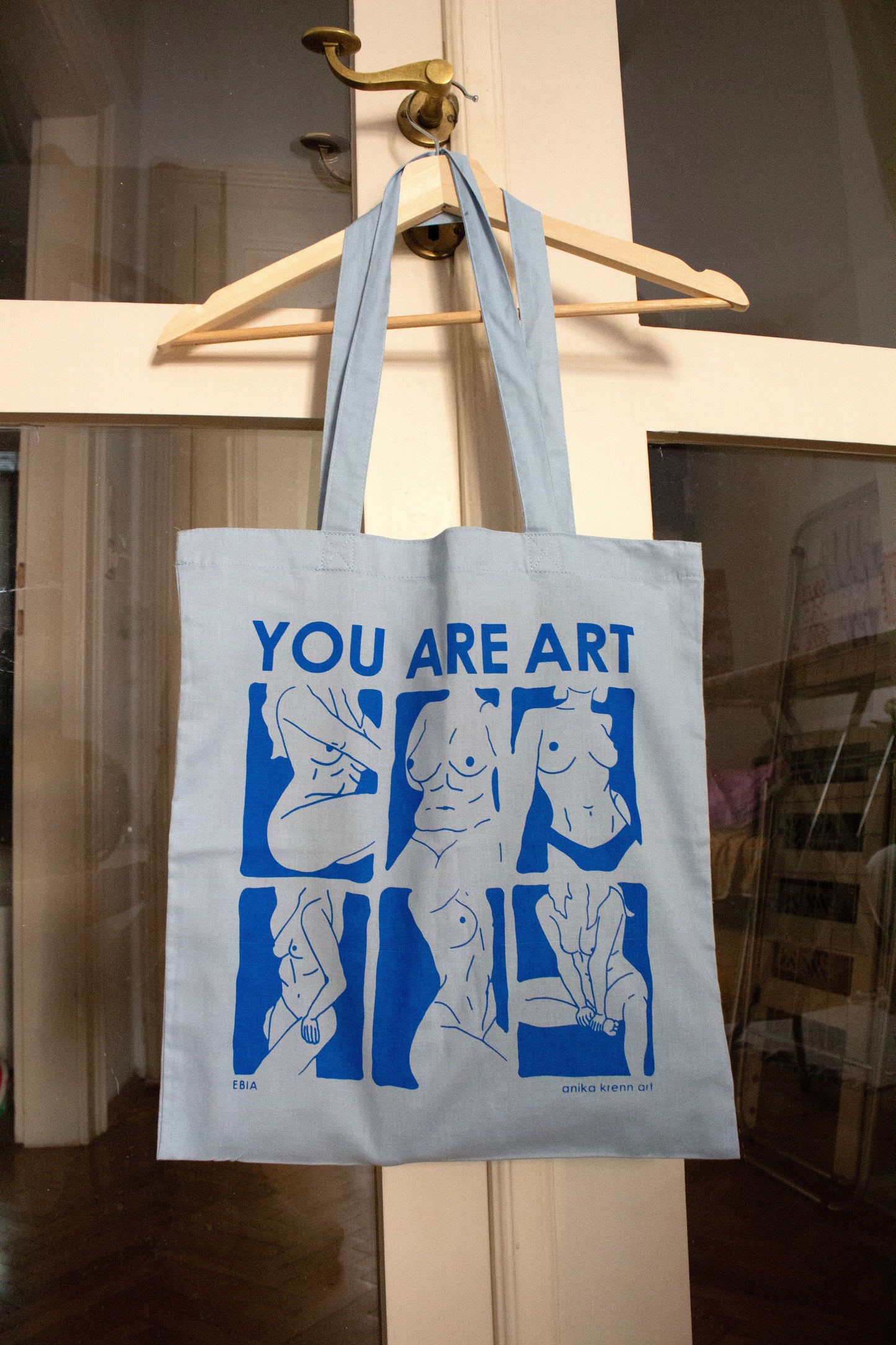 Totebag Blau