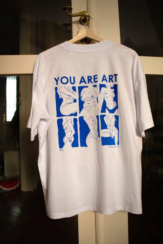 Unisex Oversized T-Shirt Weiß