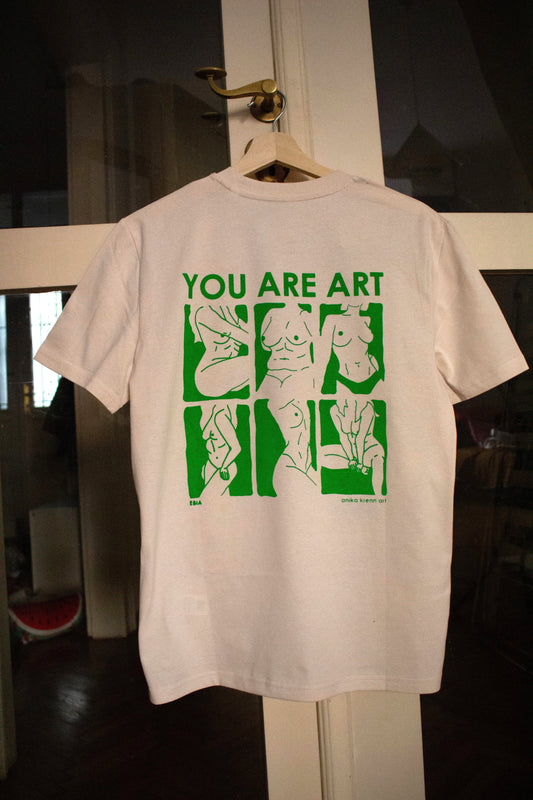 Unisex Normal Fit T-Shirt Creme